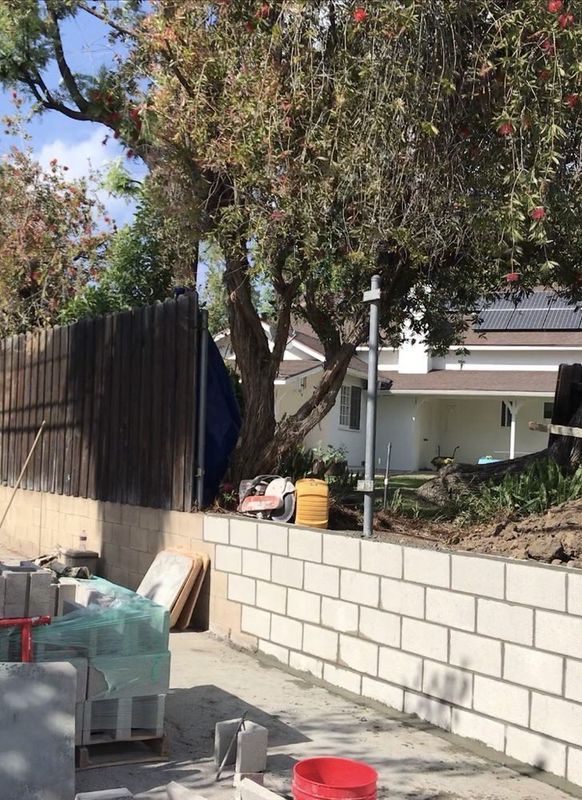 Retaining Wall Construction