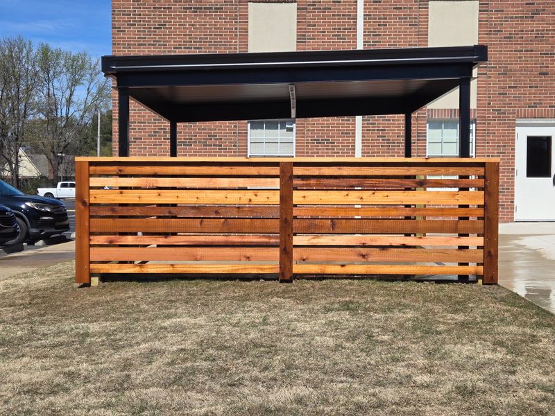 Fence Staining