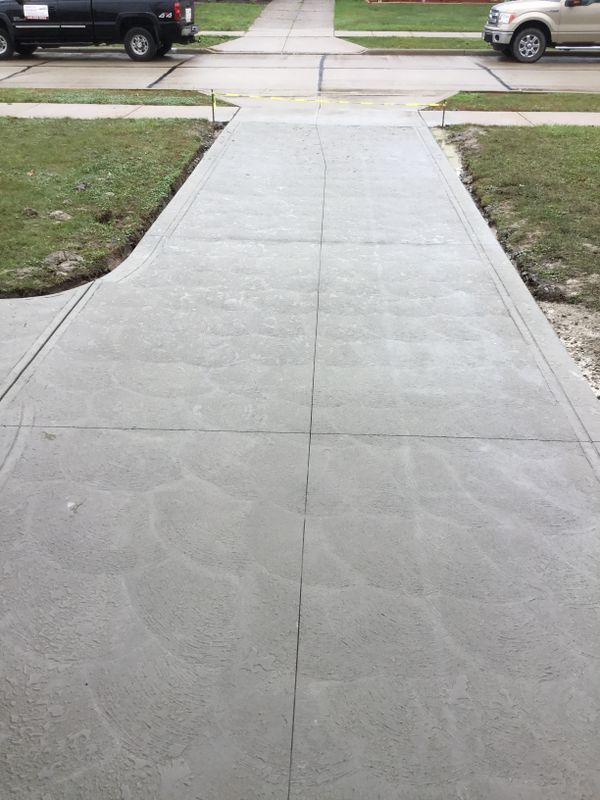 Sidewalk Installation
