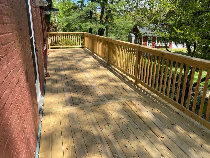 Deck staining gallery