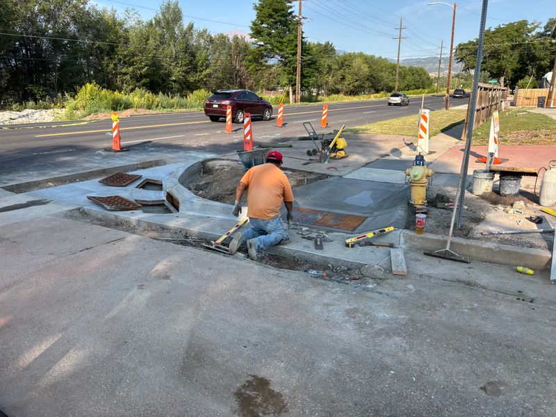 Sidewalk Installation