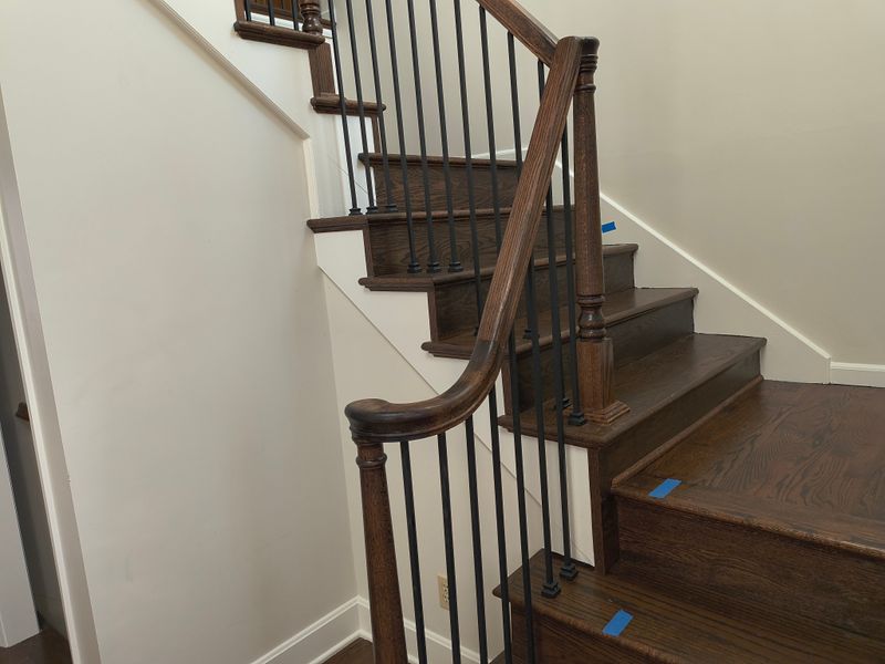Hardwood Staircase