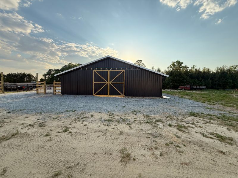 Enclosed Pole Barn