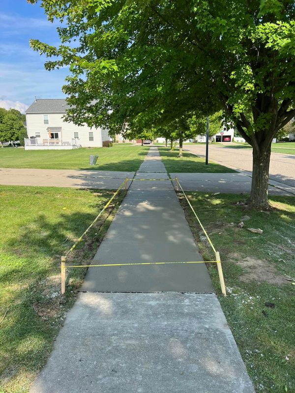 Concrete Walkway