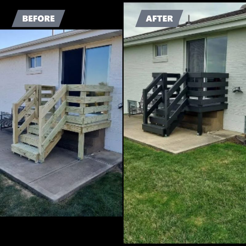 Staining and Sealing