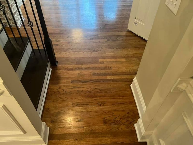 Solid hardwood installation