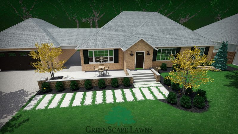 3D Landscape Design Renderings