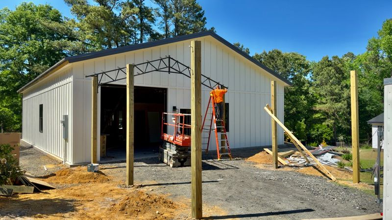 Enclosed Pole Barn