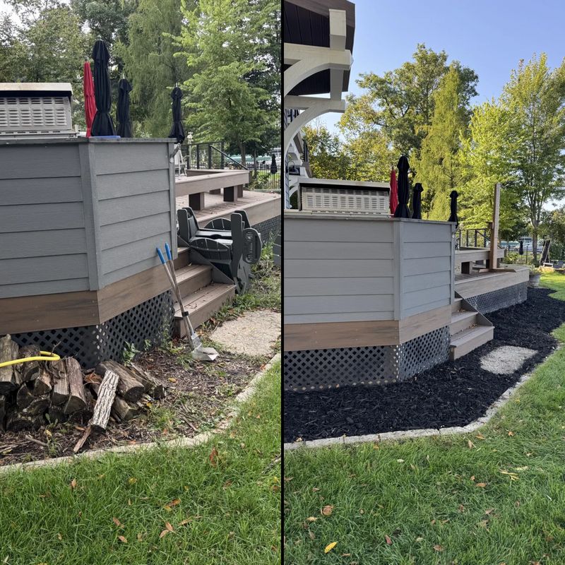 Mulch and Rock Installation gallery