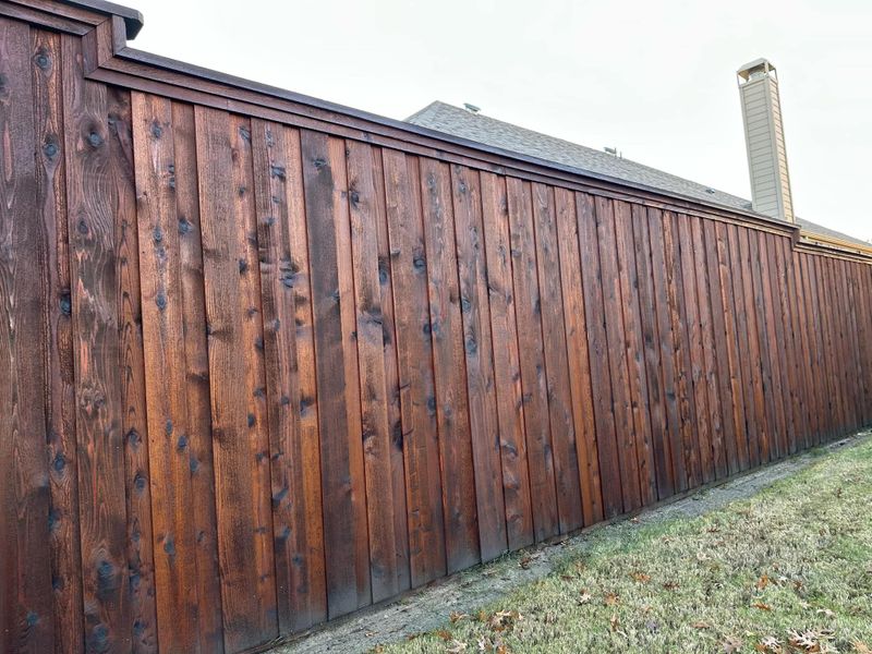 Fence Staining & Sealing