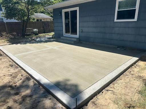 Stamped Concrete Installation
