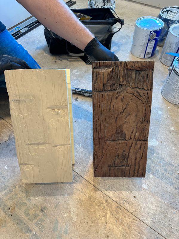 Stain work