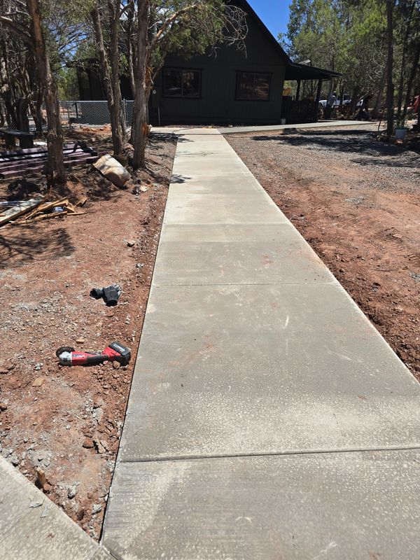 Sidewalk Installation