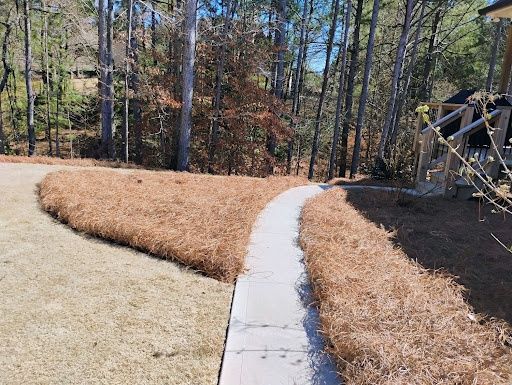 Pinestraw Installation
