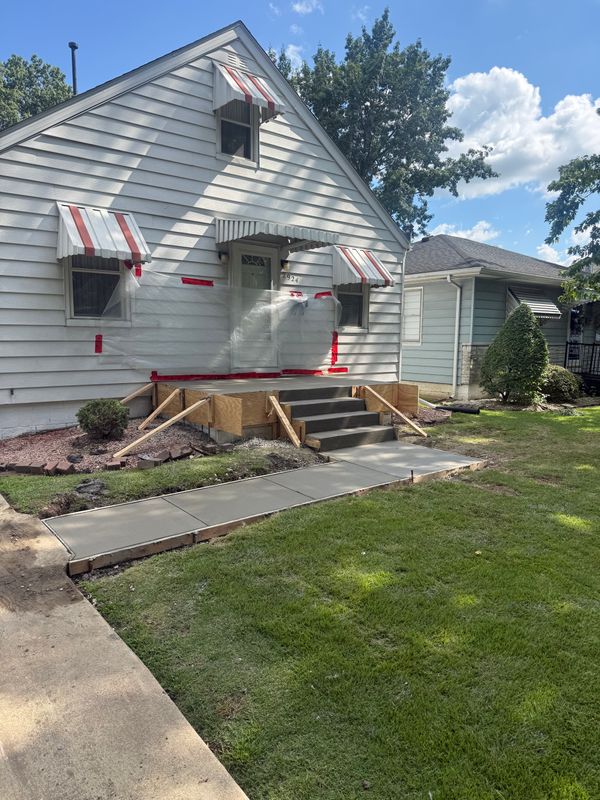 Sidewalk Installation
