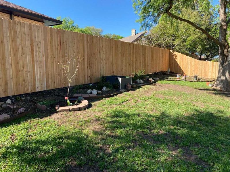 Installation of New Fences