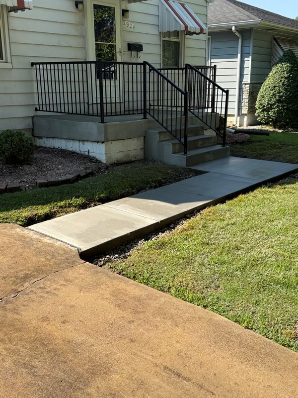 Sidewalk Installation