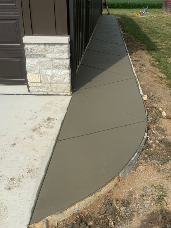 Sidewalk Installation