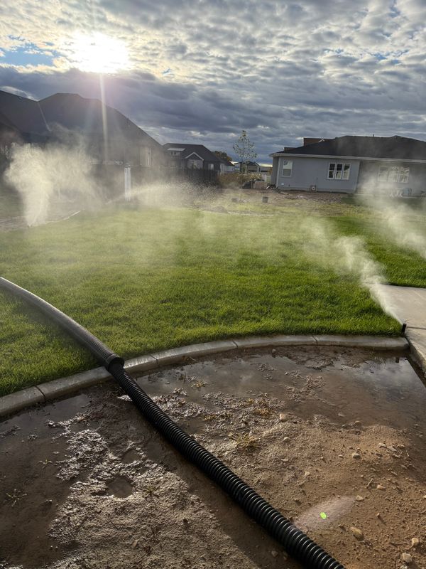 Sprinkler Blowout