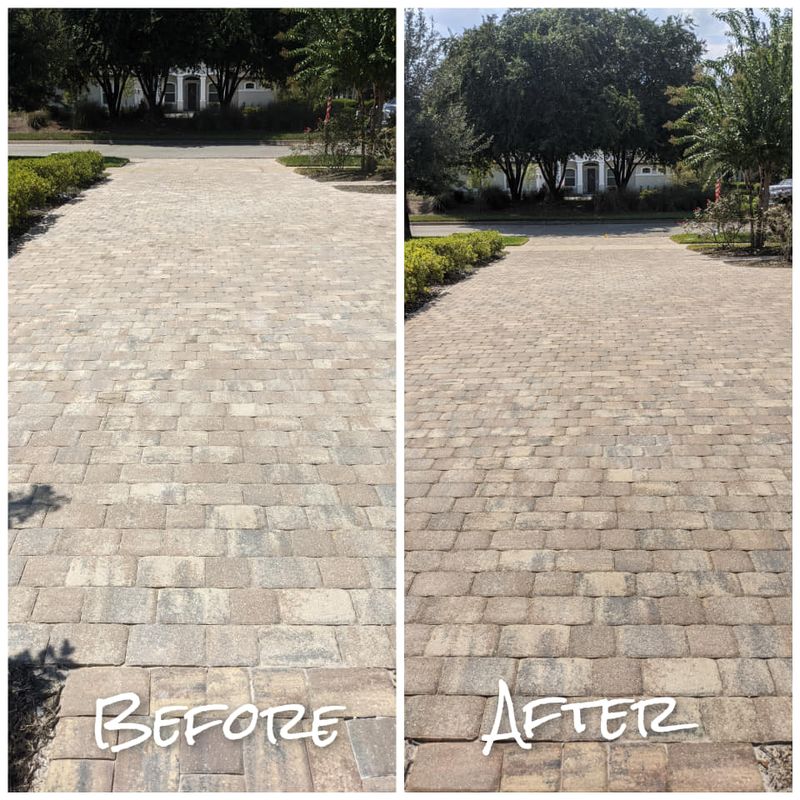 Paver Sealing gallery