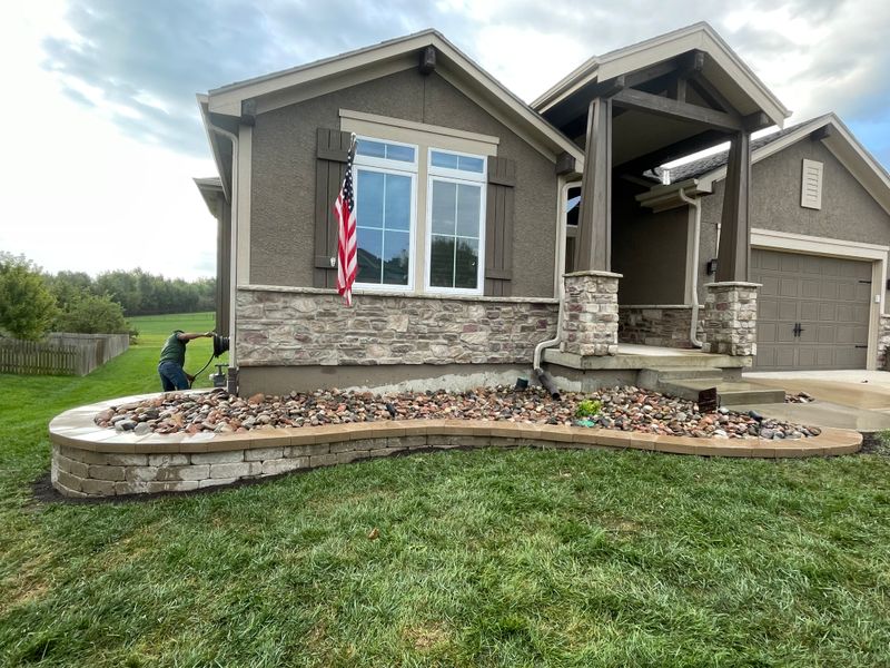 Retaining Wall Installation