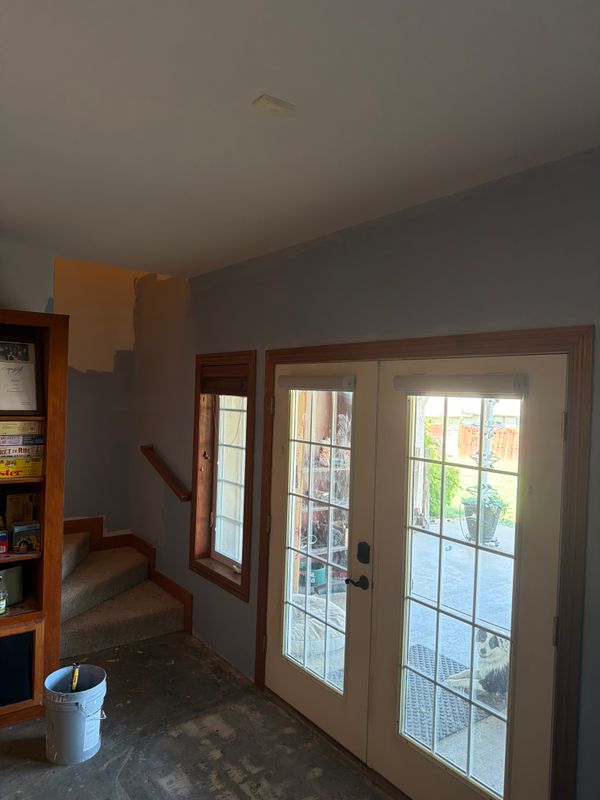 Elegant Transformation in Blue: Revitalizing Your Space
