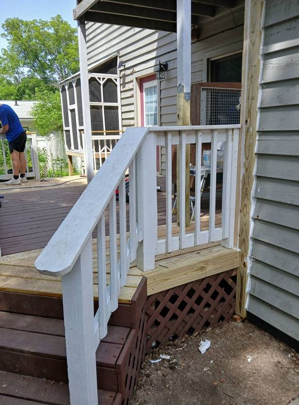 Deck Repair and Exterior Painting