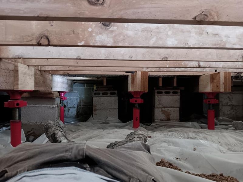 Shoring and Subfloor repair