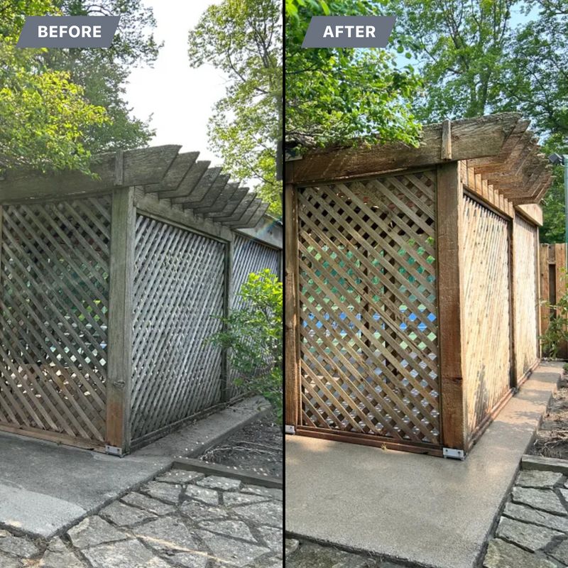Wood Deck & Fence Restoration