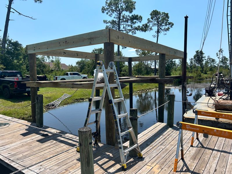 Boat lifts/ Boat houses
