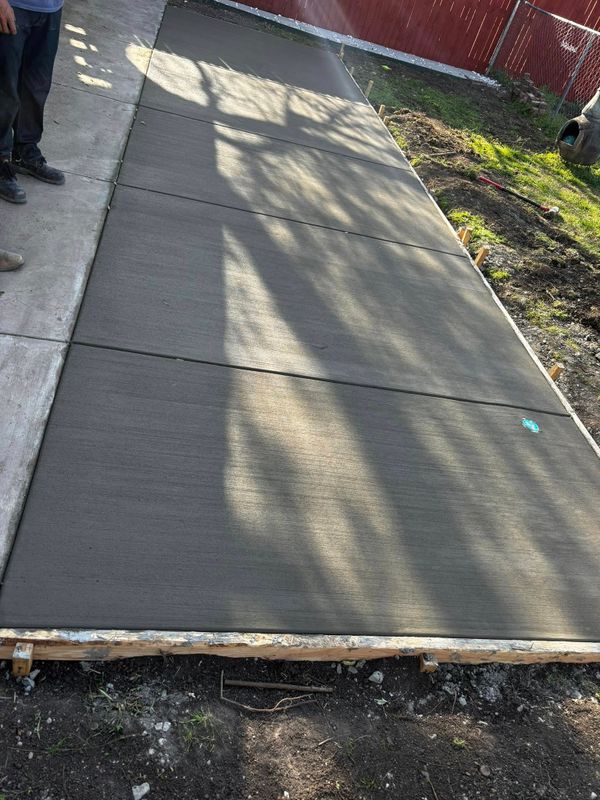 Sidewalk Installation