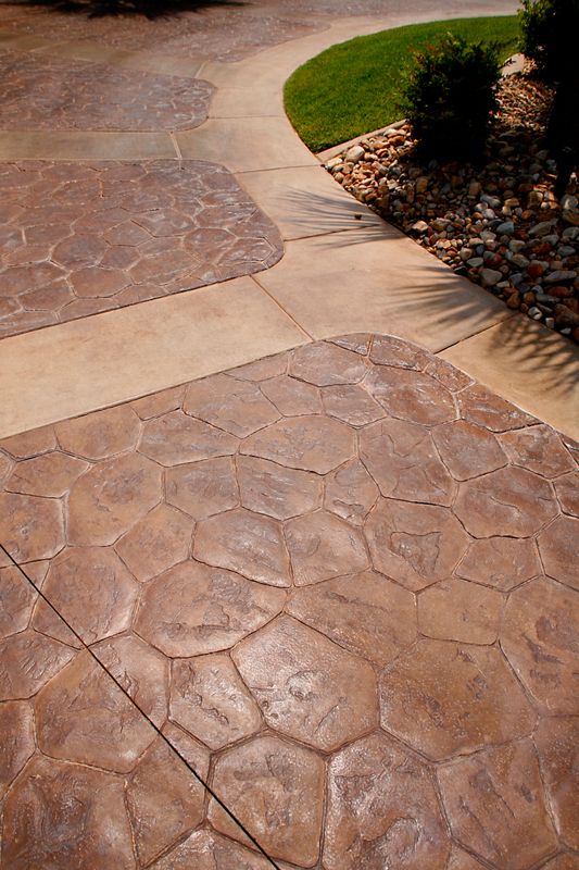 Stamped Concrete Installation