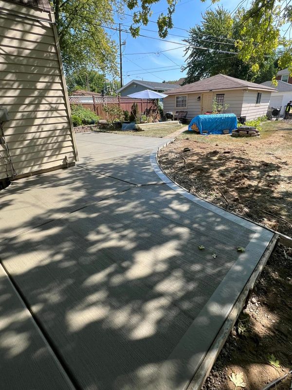 Sidewalk Installation