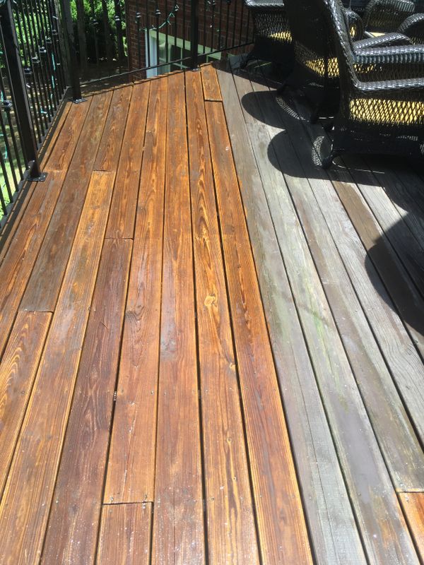 Decking & Fencing Cleaning
