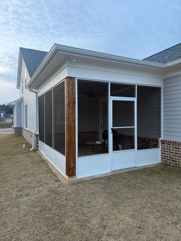 "Transformative Outdoor Living: SunVista's Screen Room Perfection in Your Backyard"