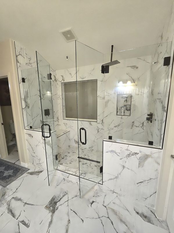 Bathroom Glass Installations