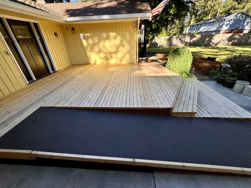 Deck Staining