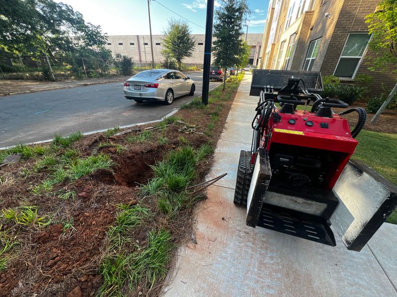 Sod installation