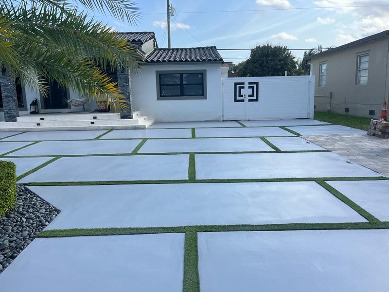 Plain Concrete Installation
