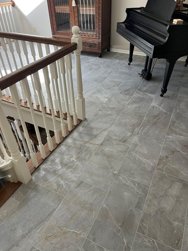Tile installation