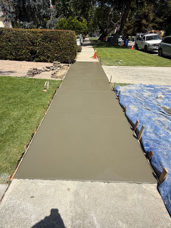 Sidewalk Installation