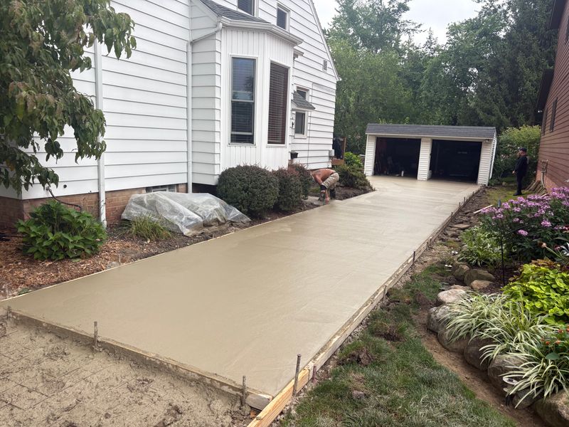 Driveway tear out and replacement