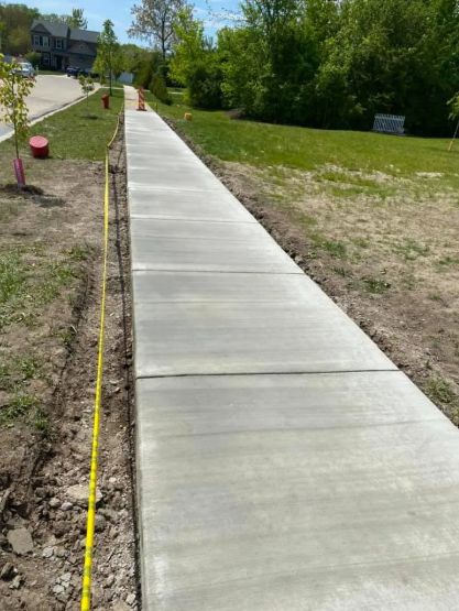 Driveway and Sidewalk Construction