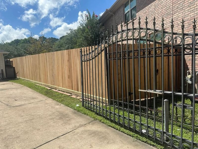 Wood Fence Installation