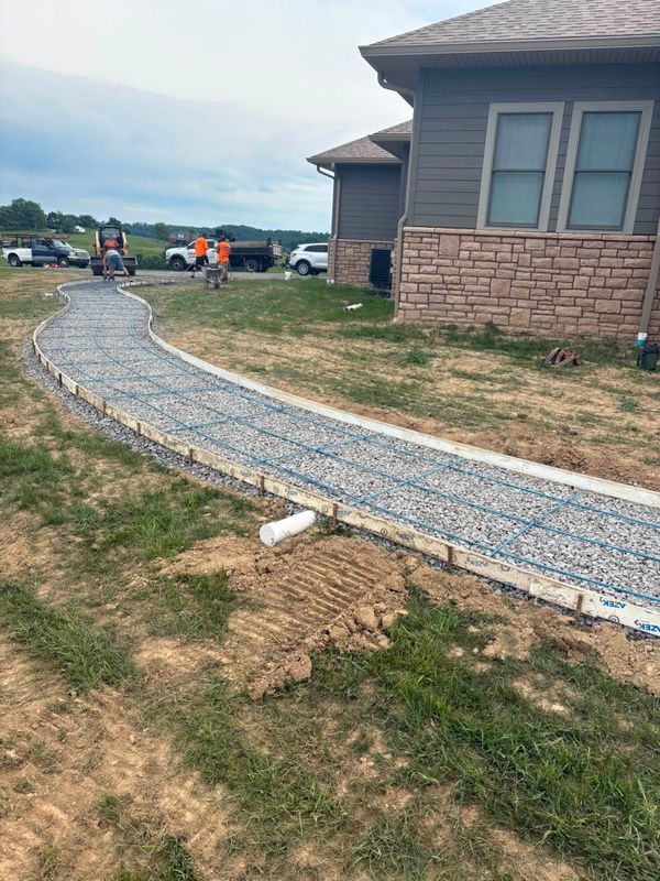 Sidewalk Installation