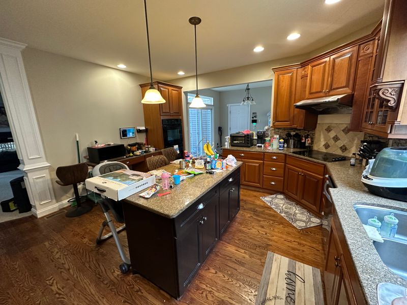 Parkside - deck & kitchen