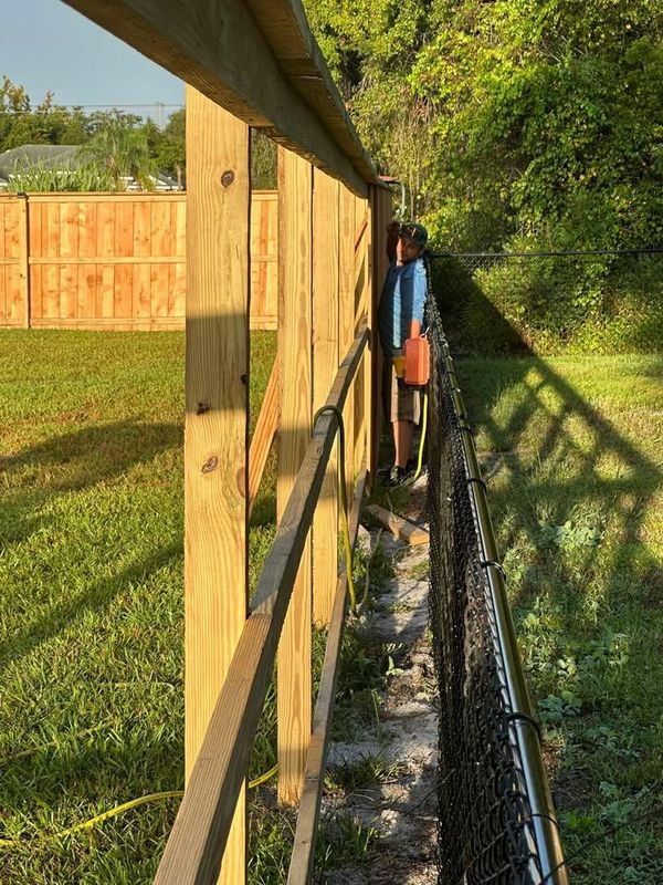 Equestrian Fencing