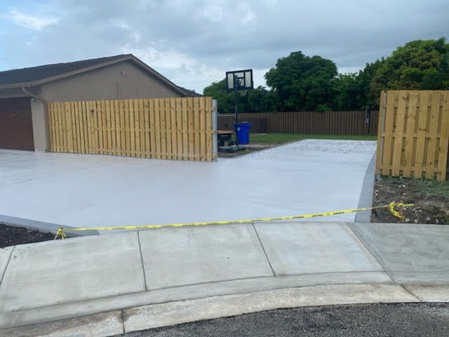 Plain Concrete Installation