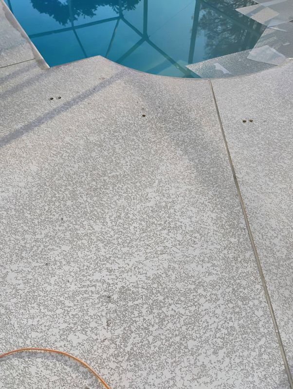 Pool Deck Painting.