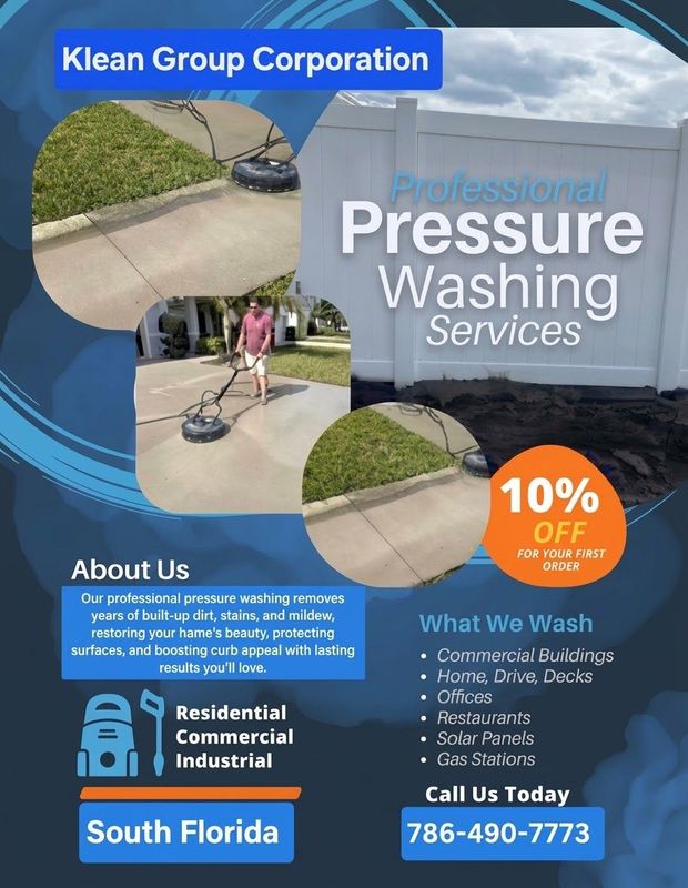 Residential Pressure Washing